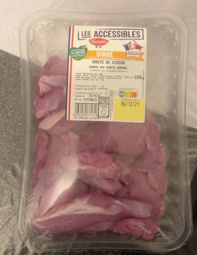 Sauté de Dinde