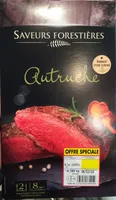 Saveurs forestières Autruche avec Sauce Foie Gras