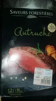 Pavés d'autruche sauce à la truffe