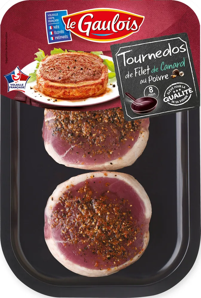 tournedos de canard poivre x 2 operskin PF