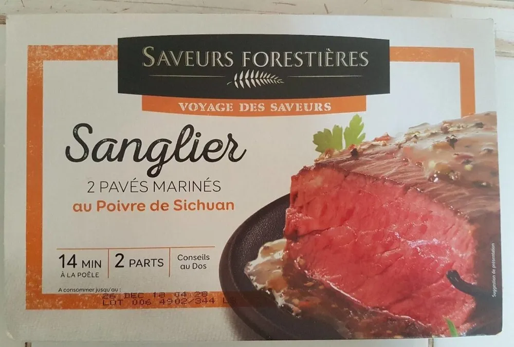 Sanglier au poivre de Sichuan