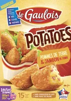 Potatoes de poulet panés x10
