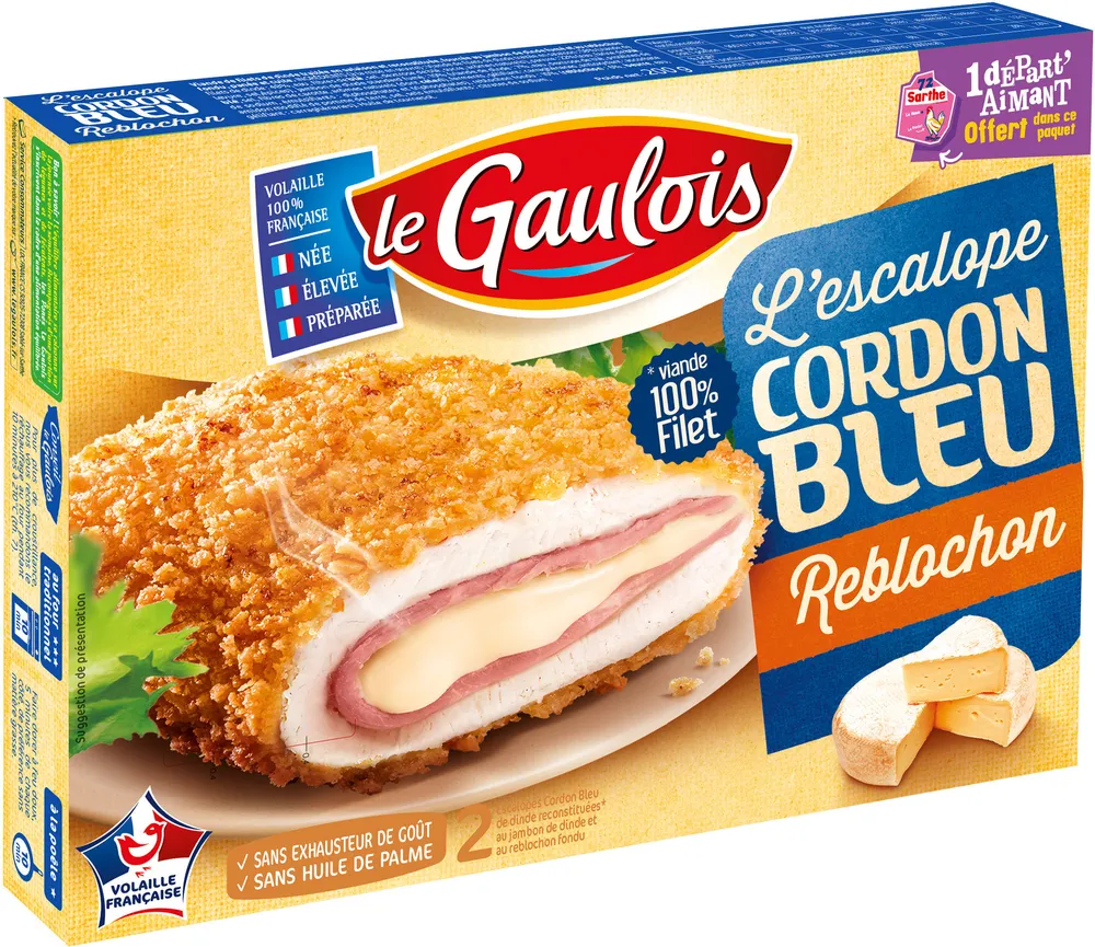 L'Escalope Cordon Bleu Reblochon