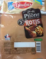 Pilons de poulet rotis