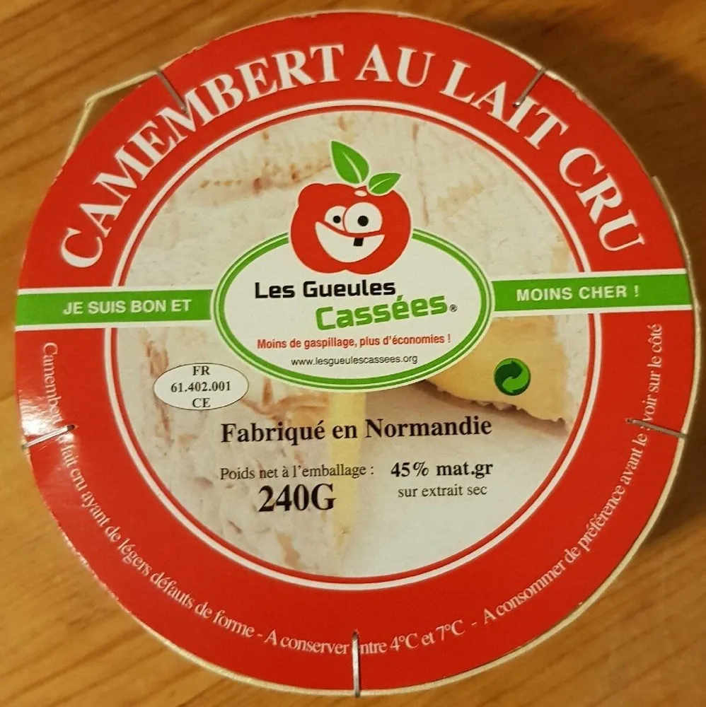 Camembert au lait cru