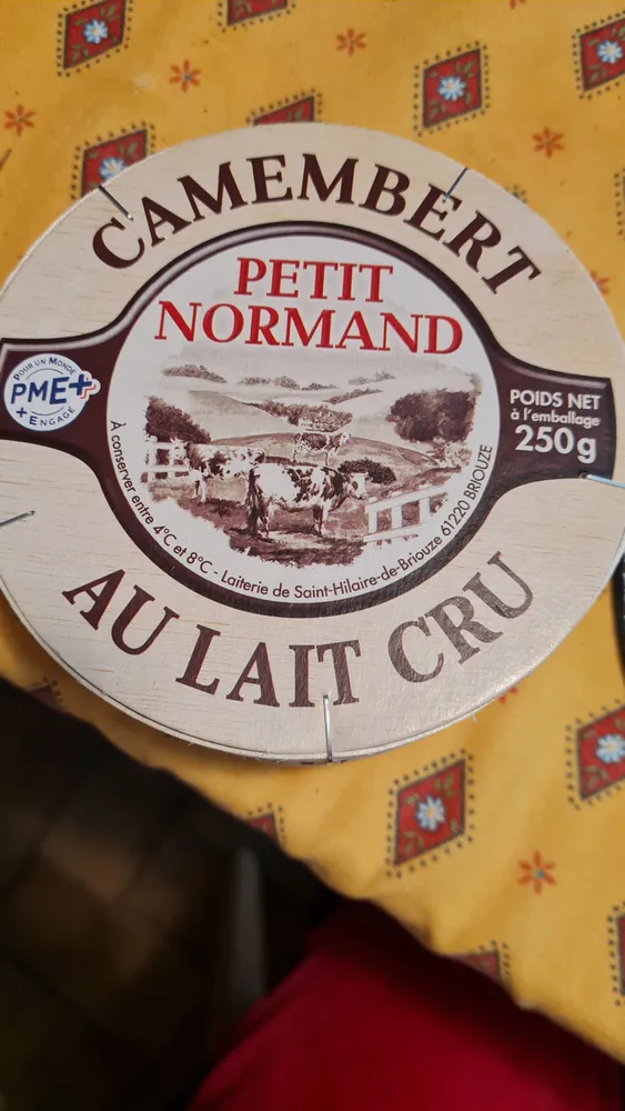 Camembert au lait cru