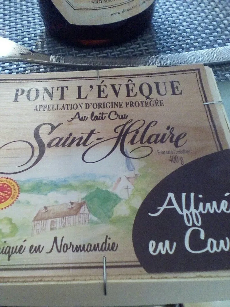 Pont L'evêque Au Lait Cru Aop