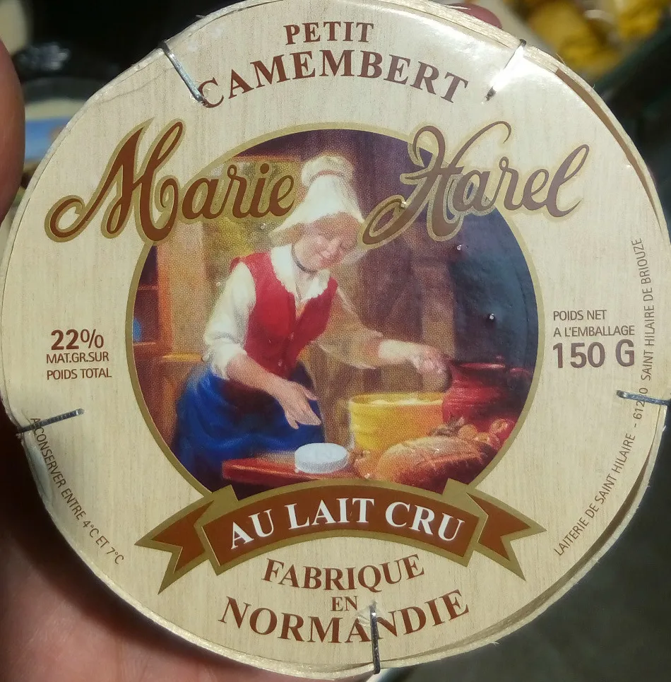 Petit camembert au lait cru