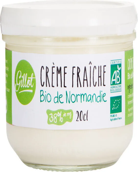 Crème fraîche de Normandie Bio