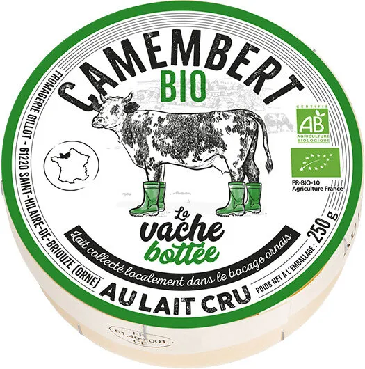 Camembert bio la vache bottée