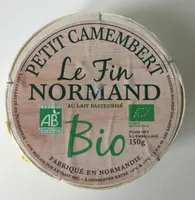 Petit camembert Le Fin Gourmand Bio