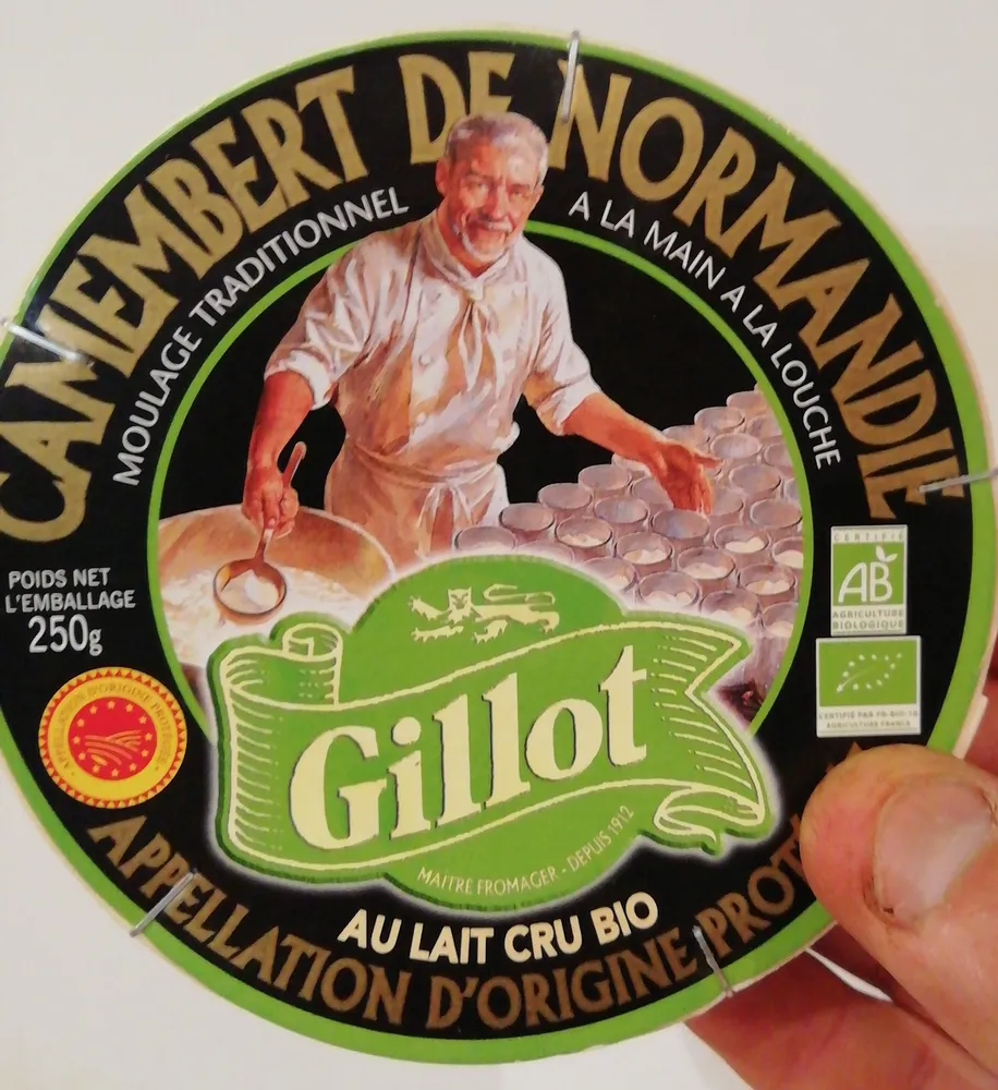 camembert de Normandie Gillot bio
