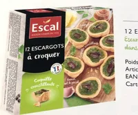 12 croustilles aux escargots 100 g