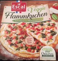 Veggie Flammkuchen Gemüse & Mozzarella