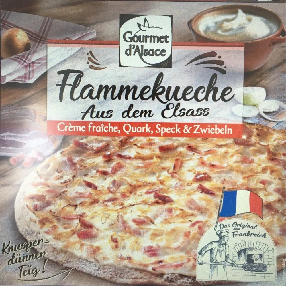 Flammekueche alsacienne