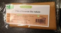 Pâte d'Amande Bio Nature