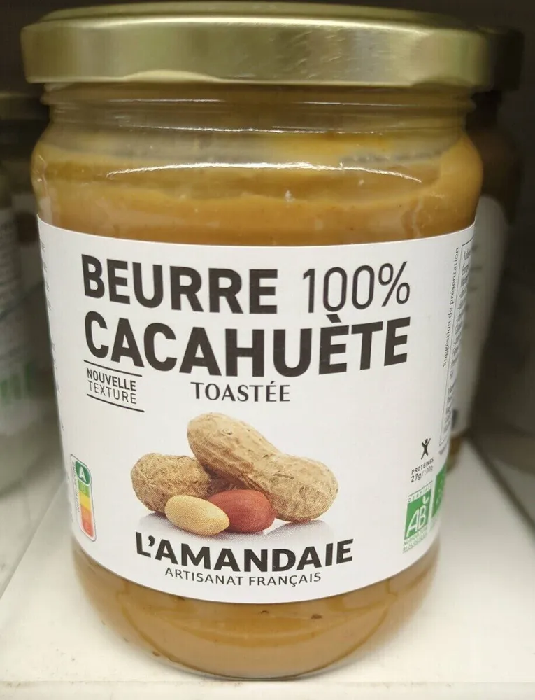 Beurre 100% cacahuète