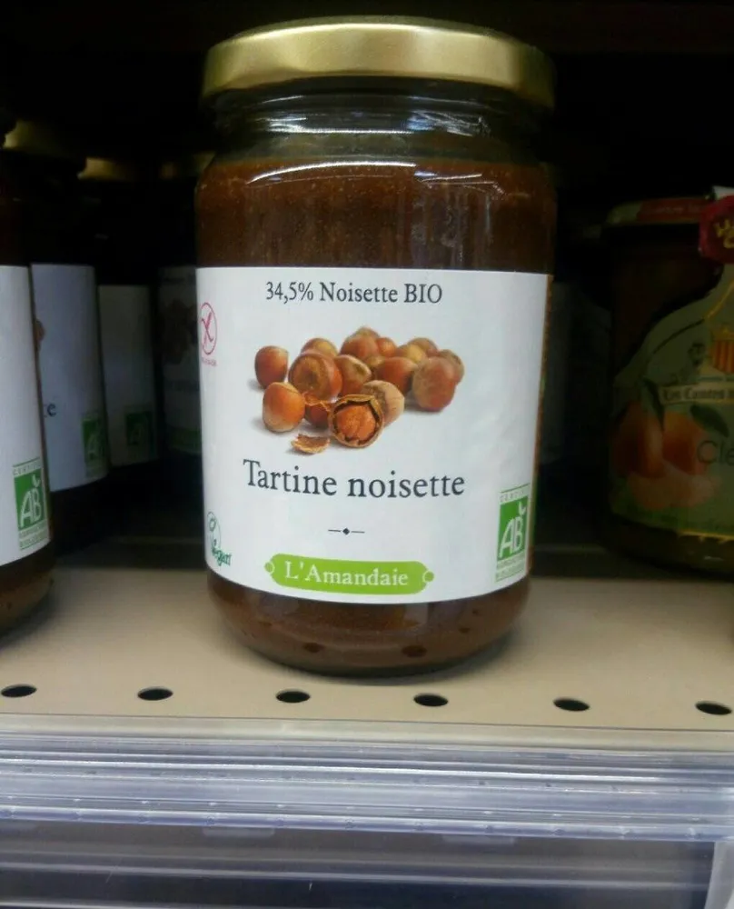 Tartine noisette