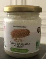 Purée de sesame "Tahin"
