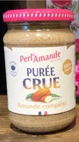 Purée crue d'amandes complètes