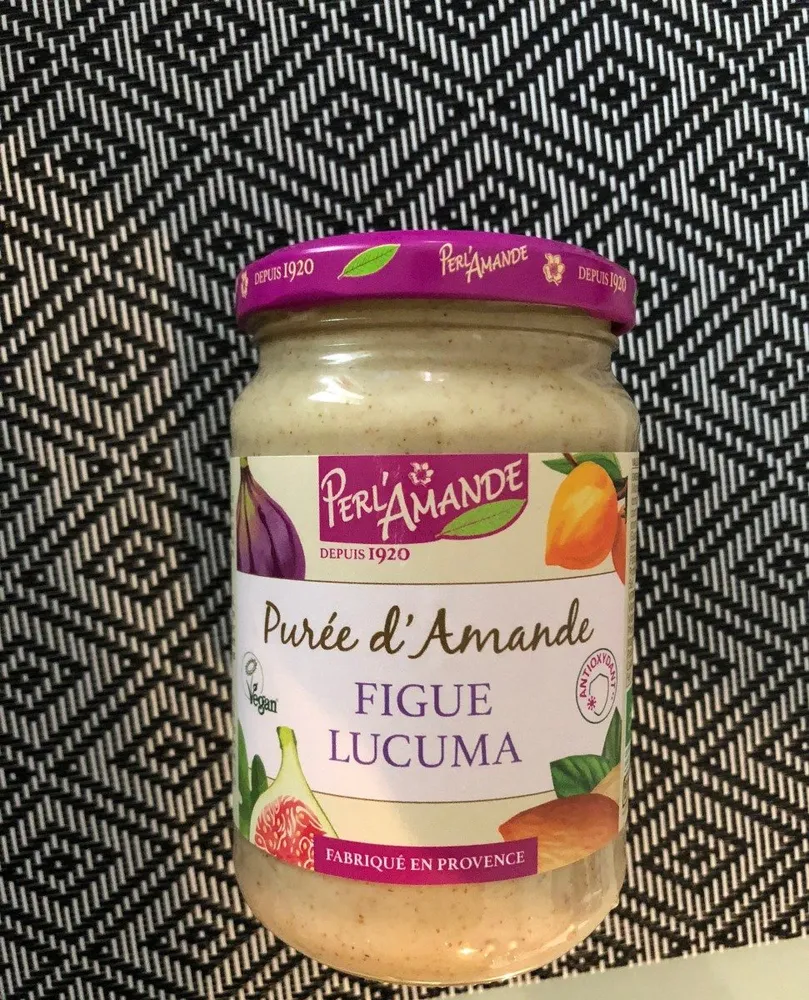 Purée d'amande figue lucuma