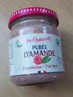 Purée d'amande Framboise Thé vert