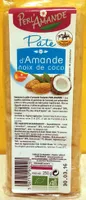Pâte d'amande noix de coco