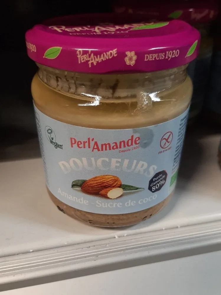 Perl'Amande douceurs Amande-Sucre de coco