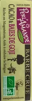 Barre crue cacao & baie de goji