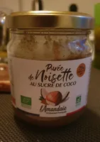Purée de Noisette au Sucre de coco
