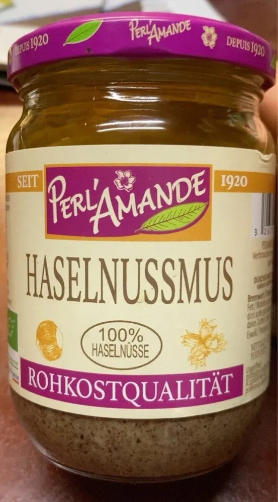 Haselnussmus