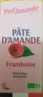 Pâte d'amande Framboise