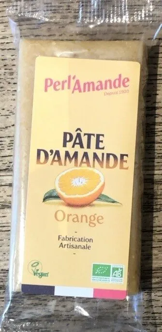 Pâte d'amande Orange confite
