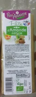Pâte d'Amande nature