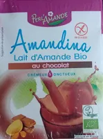Perl'amande Amandelmelk Chocolade Glutenvrij Bio 3X200ML
