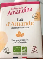 Lait d'amande