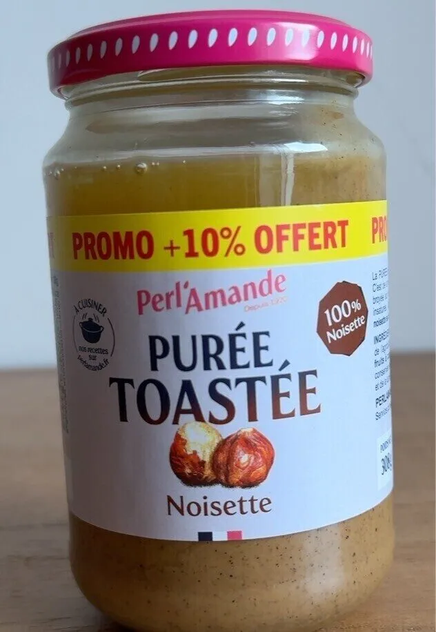 Purée toastée noisette