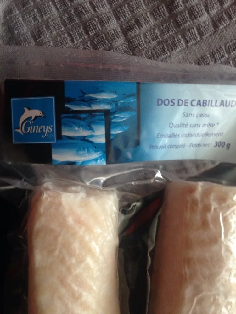 Dos de Cabillaud