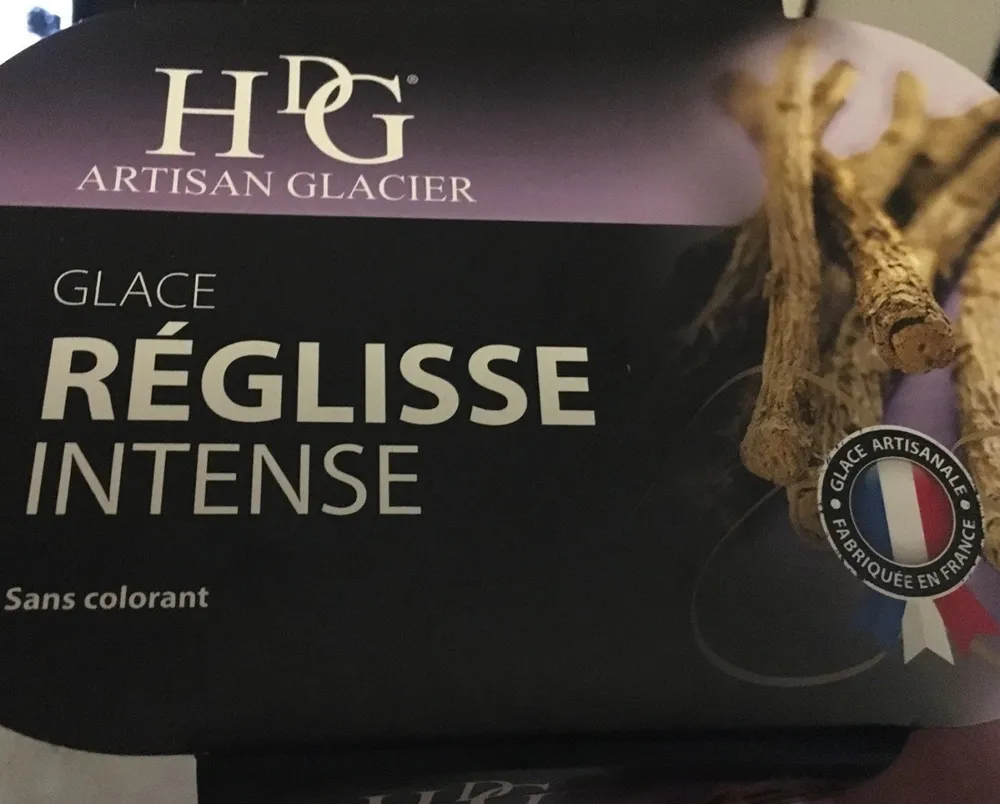 Glace reglisse