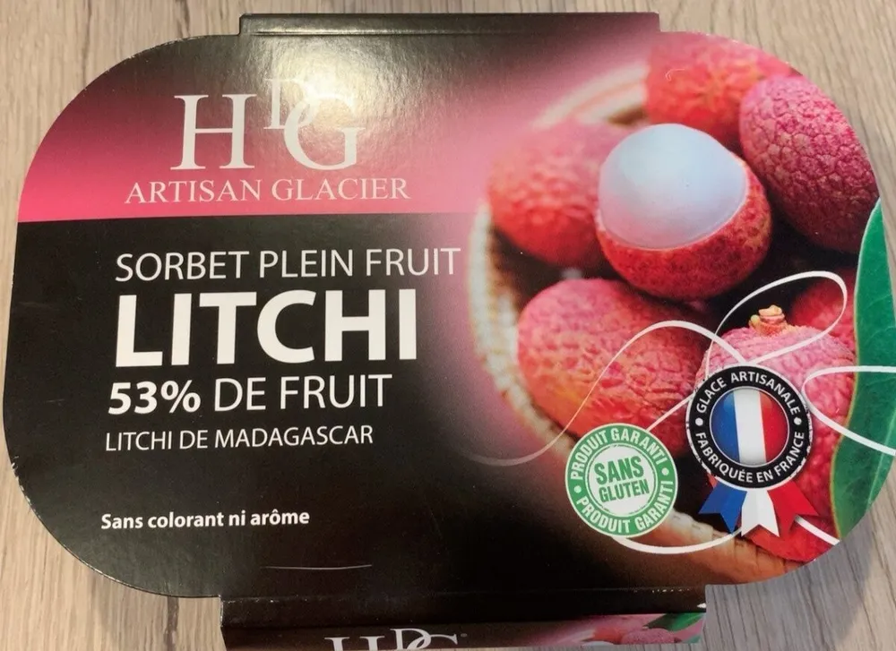 Sorbet litchi
