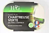 Glace chartreuse