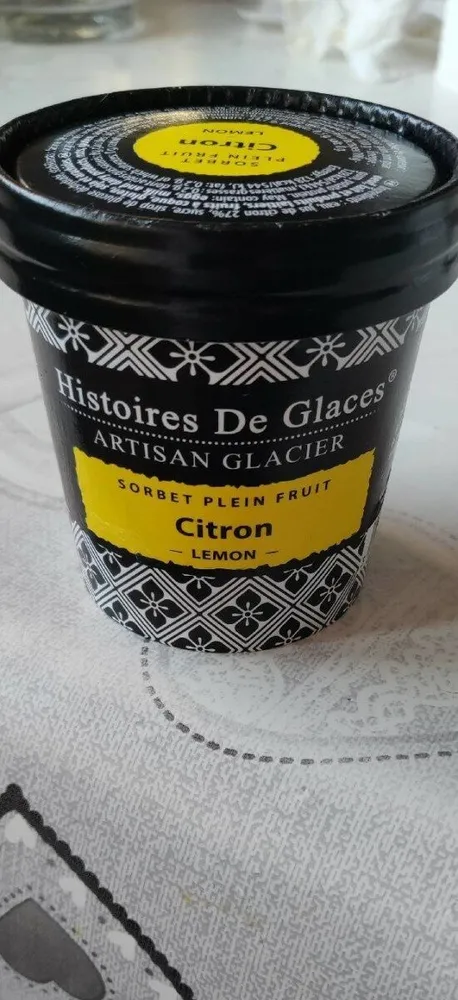 Sorbet citron