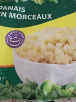 Panais en morceaux