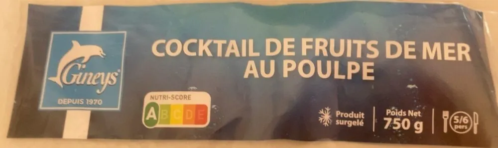 Cocktail de fruits de mer au poulpe