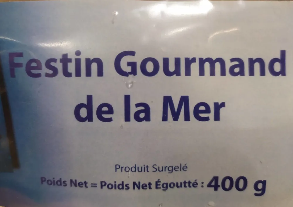 Festin gourmand de la mer