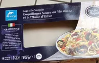 Coquillages sauce au vin blanc et a l’huile d’olive