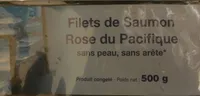 Filets de saumon rose du pacifique