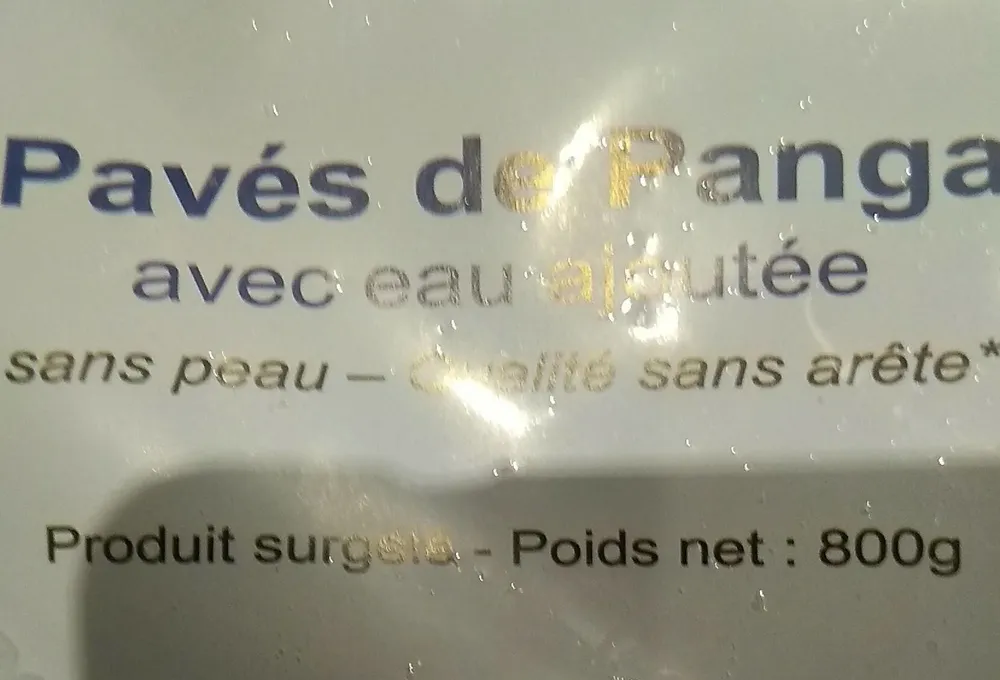 Pavé  de panga