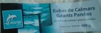 Rabas de calamars geants panés
