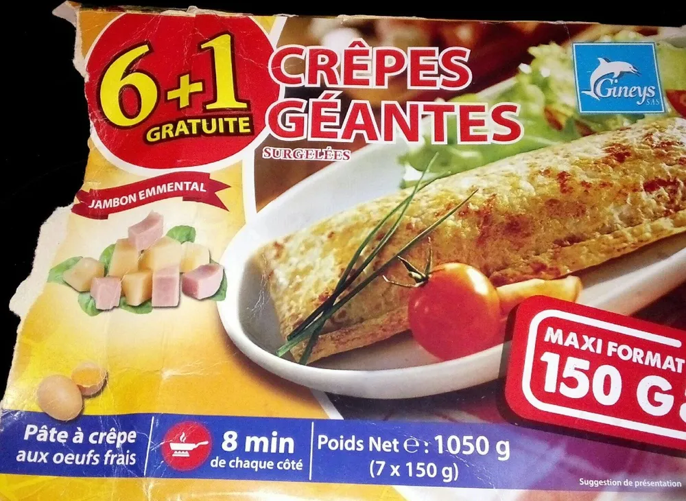 Crêpes géantes